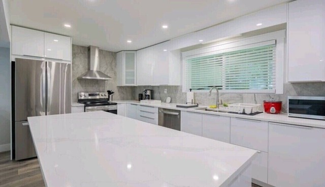 Modern 2BD Ground Level Suite in the Heart of Surrey!