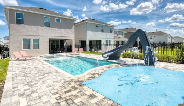 Modern Home with Private Pool, Game Room and Theater near Disney with Hotel Amenities by Rentyl - 417S