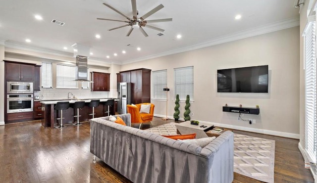 Modern Loft Unit with Patio at the Galleria