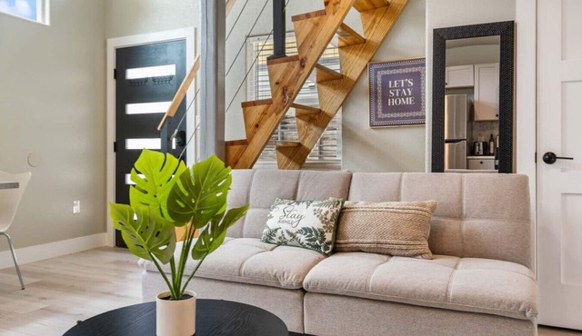 Modern Studio + Loft & Full Bath | Cozy Stay