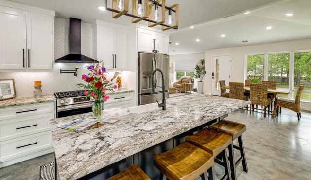 Modern-Style Home w/Patio, Near Greers Ferry Lake