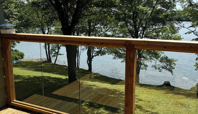 Noah’s private three bedroom lakefront cottage.