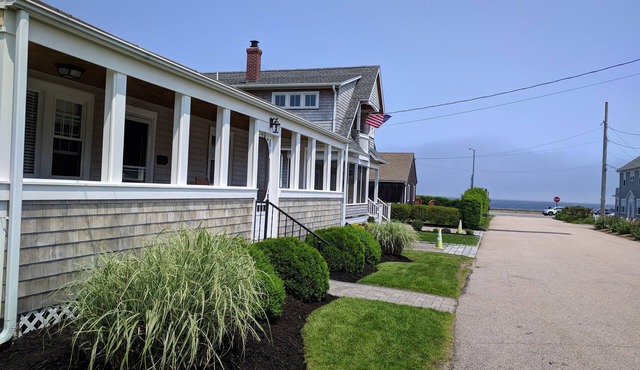 Ocean view. Feet from the seawall. Price dropped for the final week of summer!