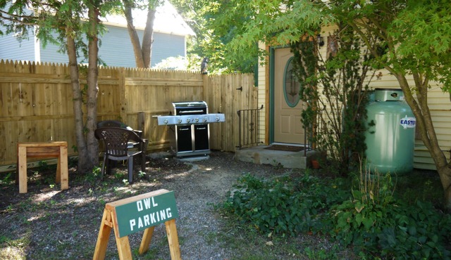 Pet Friendly In town location with a cabin feel