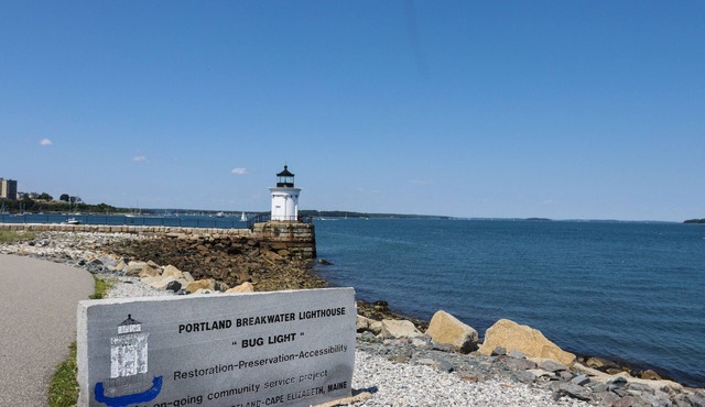 Polished condo with balcony - walk to Eastern Promenade & Casco Bay