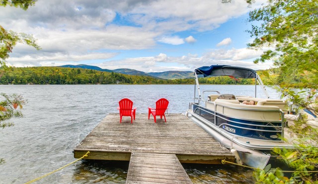 Private Island w/2 Cottages on Kezar Lake!