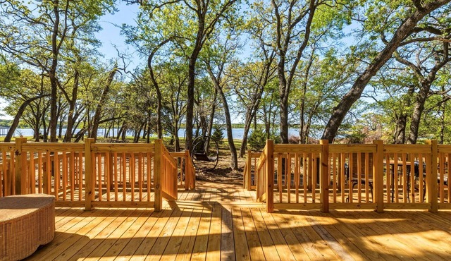 Private Lakeside RV Escape with Hot Tub, Multi-Level Deck, & Easy Water Access