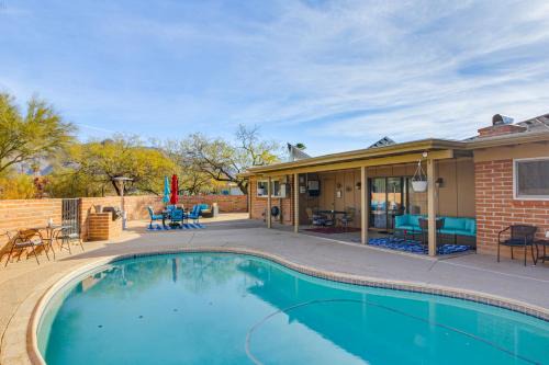 Private Pool & Fire Pit! Walkable Tucson Retreat