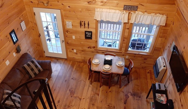 River front cabin in Western Maine Mountains