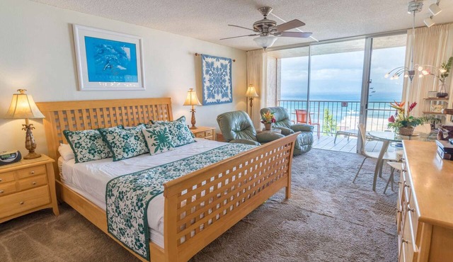 Royal Kahana 1104 - Oceanview Studio - Summer and Fall Savings! Free Activities!