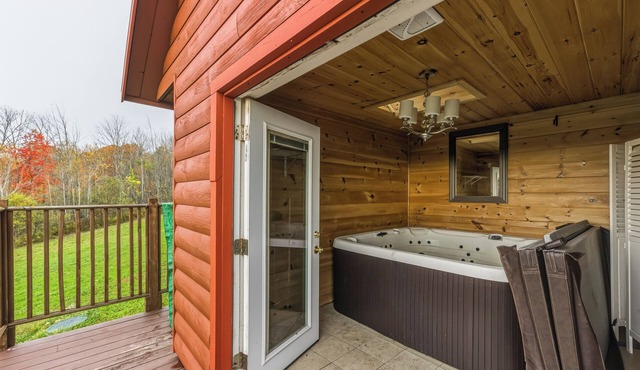 Rustic elegance above the meadow