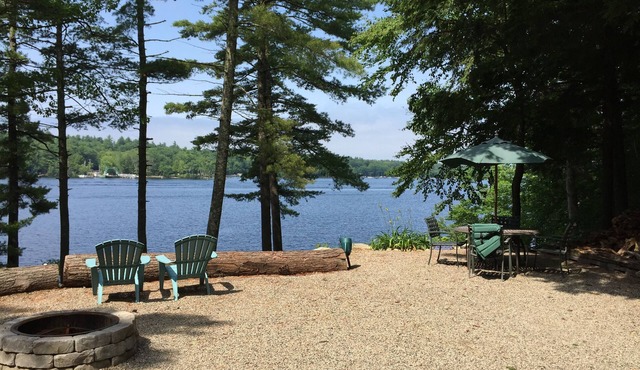 Rustic Family-Friendly Cabin on Sebago Lake - Private Sandy Beach