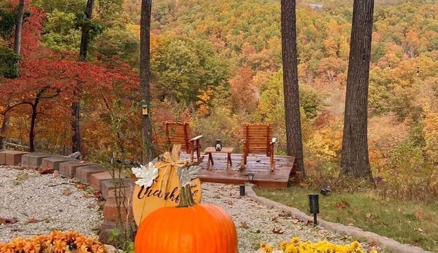 Scenic Mountain view cabin,Fireplace, Kayaks, Lake Access ,Grill,Eureka Springs