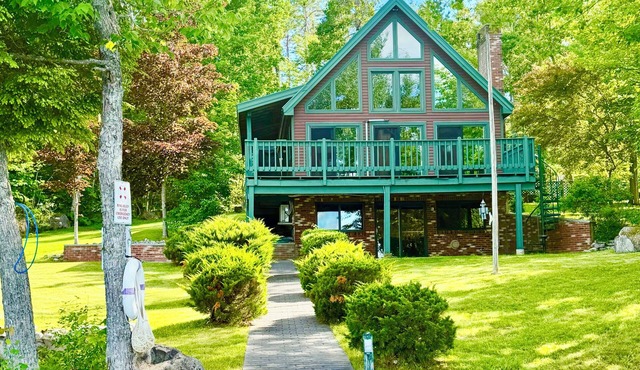 Schoodic Lake Lakefront Spectacular Views of Mount Katahdin from this Newer Home