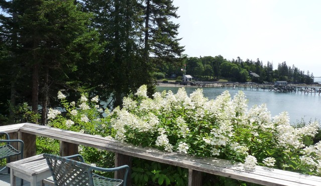 Shorefront Apartment attached to cottage with OCEAN VIEWS, close to Acadia