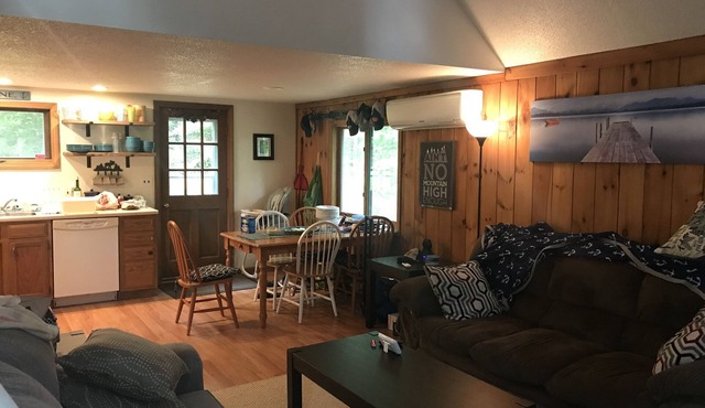 Ski chalet located in a quiet neighborhood