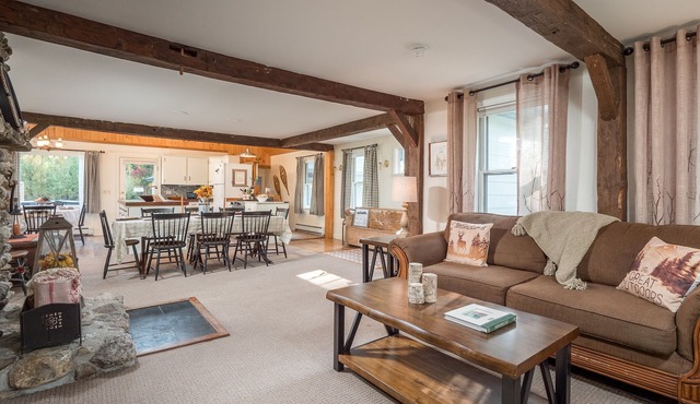 "Spacious Maine Retreat near Sunday River with Hot Tub, Fire Pit & Pet-Friendly!