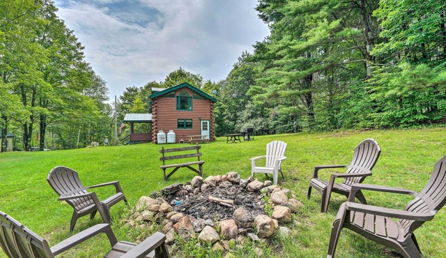 Spacious Mtn Cabin on 7 Private Acres in Athol!