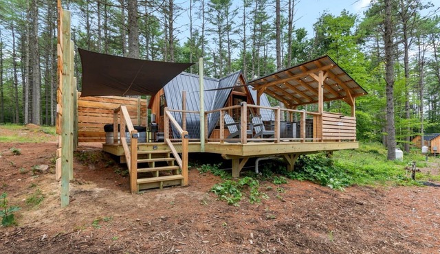 Splendid A-Frame with Outstanding Indoor and Outdoor in Maine