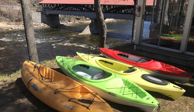 Stay On The Saco River Next To A Covered Bridge - 2pm Check in/out