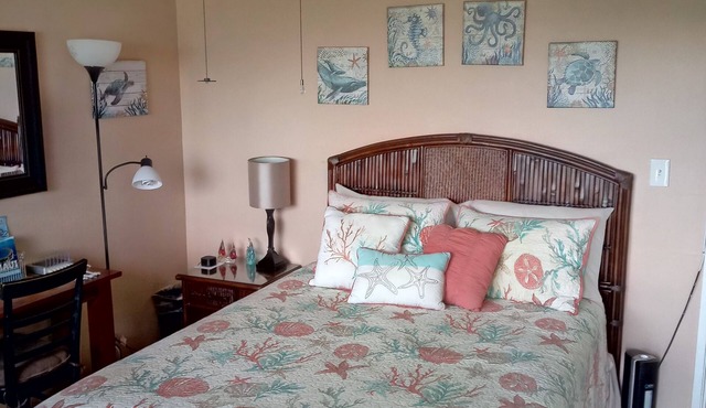 Studio apt. with A/C, Fridge, Semi-Private pool in the Center of kihei