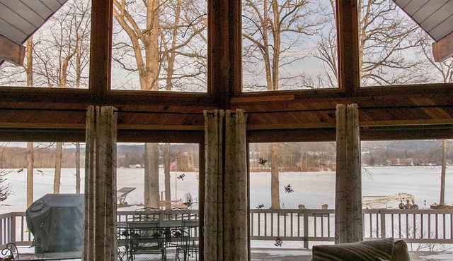 The Lodge on Lamoka-Main House located in The Finger Lakes Region.