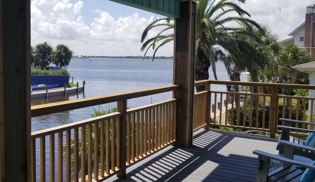 The Mermaid House on Key Allegro, waterfront, Open Bay views, sleeps 12-14