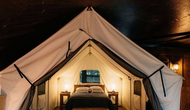 Treehouse Branson, MO Cozy Glamping Site