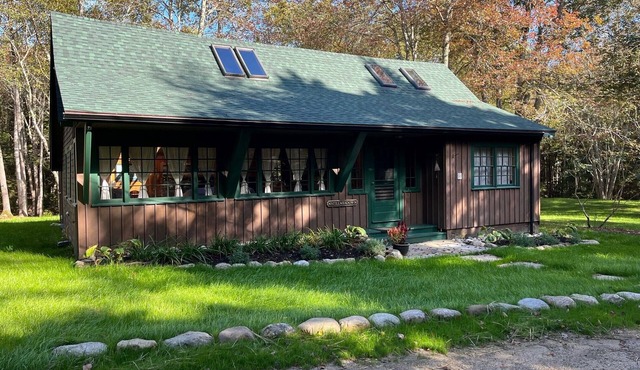 Two charming cottages, a quiet ocean cove, a serene forest with private trails