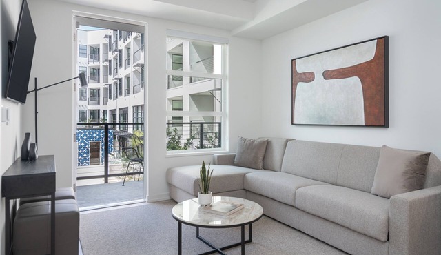 Uptown Two Bedroom Suite with Full Kitchen & Walkable Charm