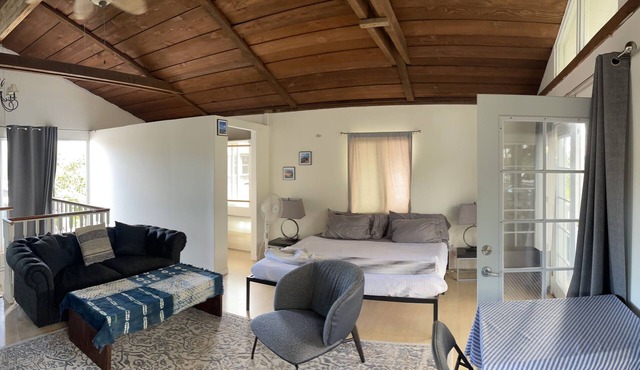 Waterfront penthouse studio