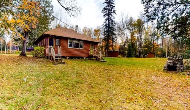 Whimsical Rustic Cabin Retreat Near Moosehead Lake, Maine