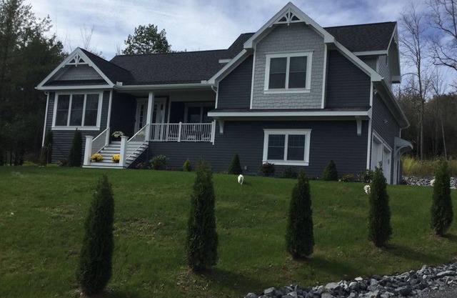Just Built Coastal Contemporary House in Watkins Glen with Spectacular Views