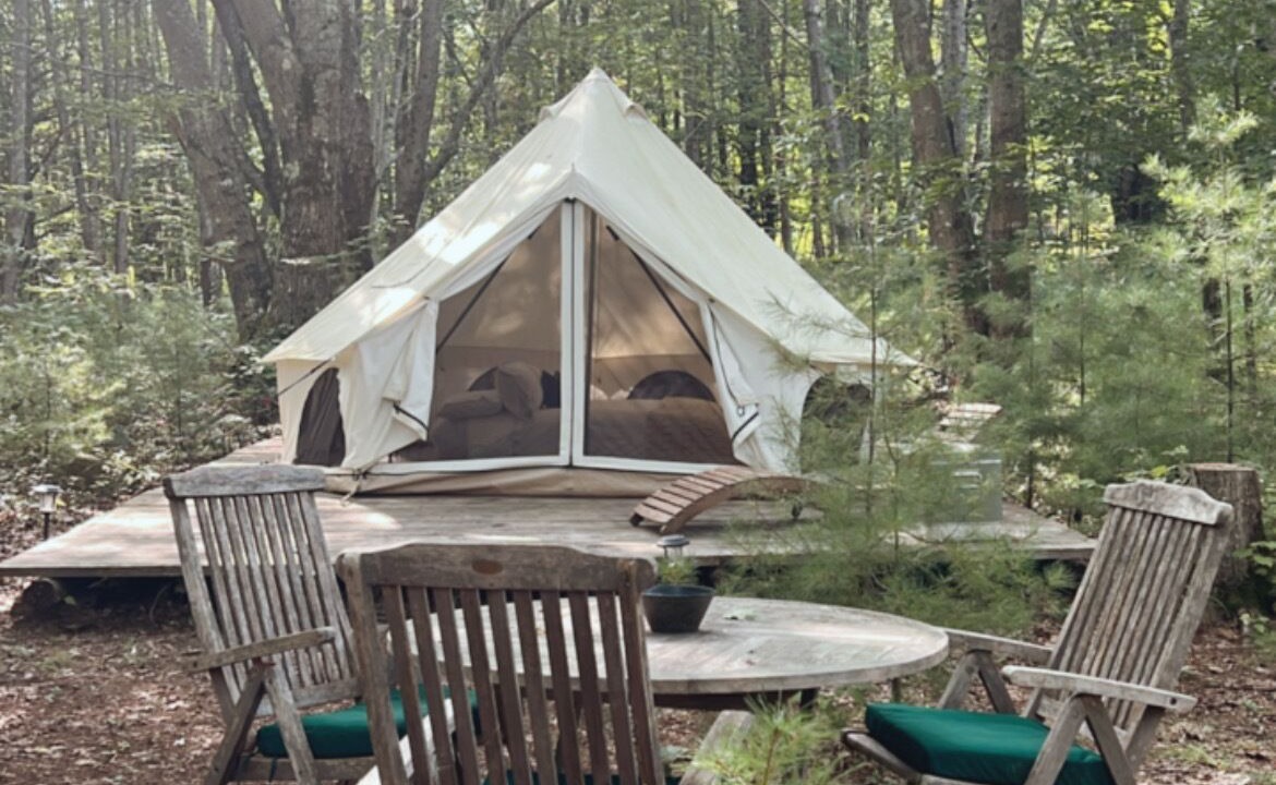 Freeport Other | Cozy Canvas Bell Tent at the Freeport Farmhouse