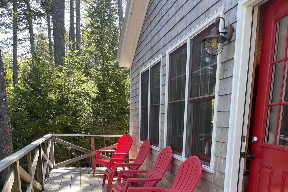 Photo of Patio Balcony in DownEast and Acadia Maine