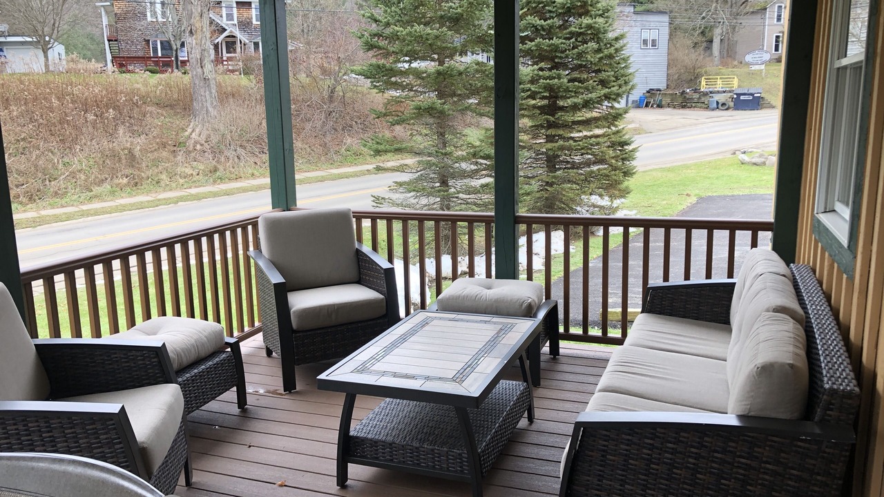 Photo of Patio Balcony in Ellicottville