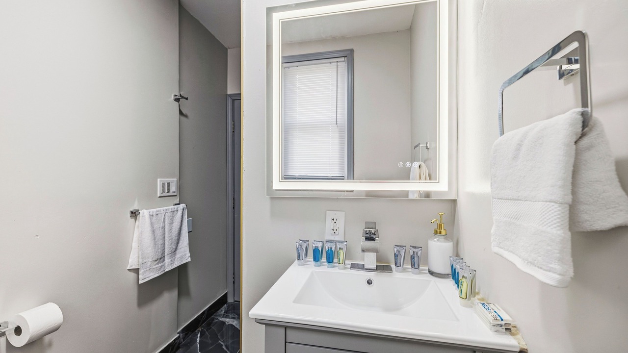 Photo of Bathroom in Downtown Niagara Falls