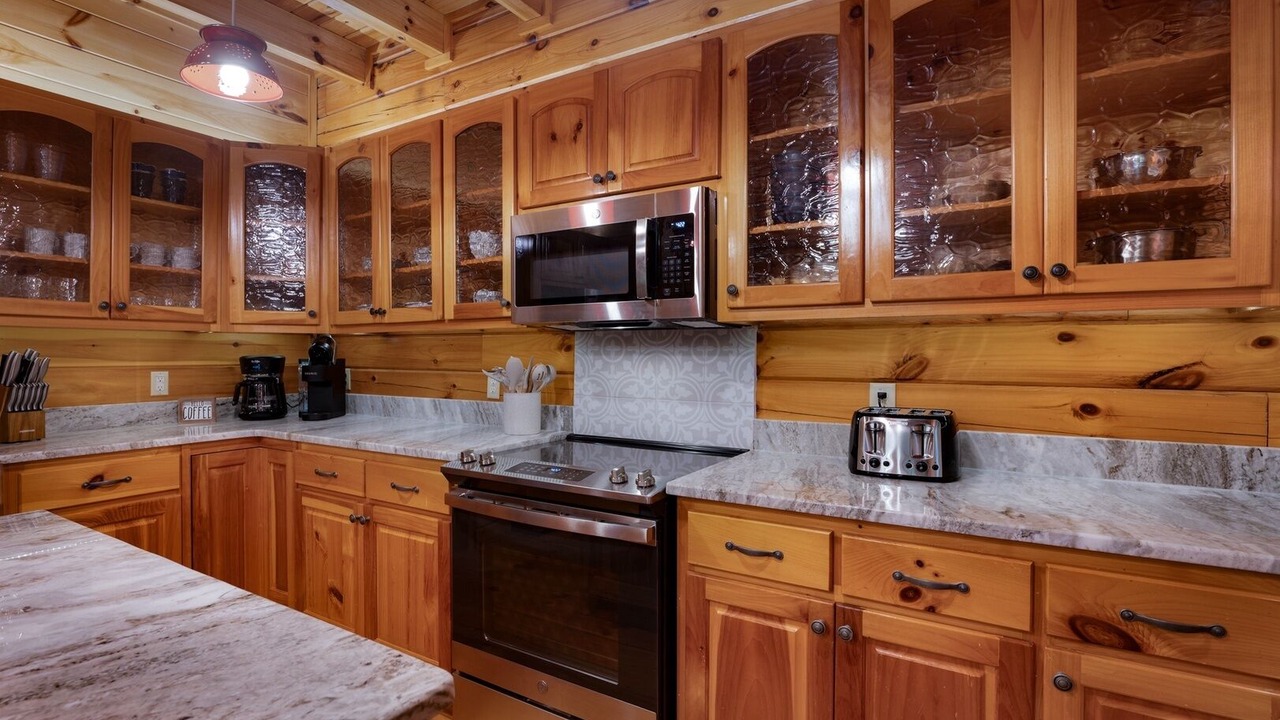 Photo of Kitchen in Cherry Log