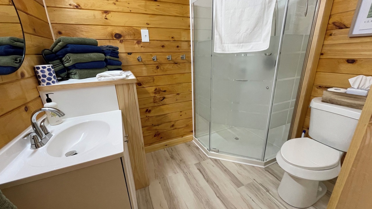 Photo of Bathroom in Rushford Lake