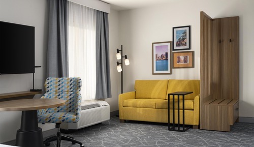 Studio, 1 King Bed with Sofa bed