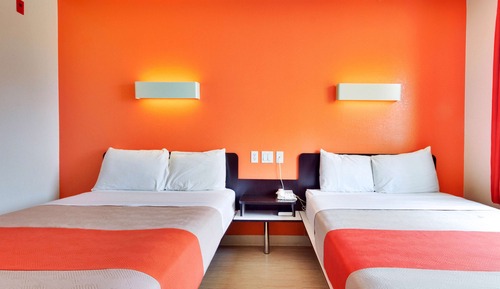 Premium Room, 2 Double Beds, Non Smoking, Refrigerator