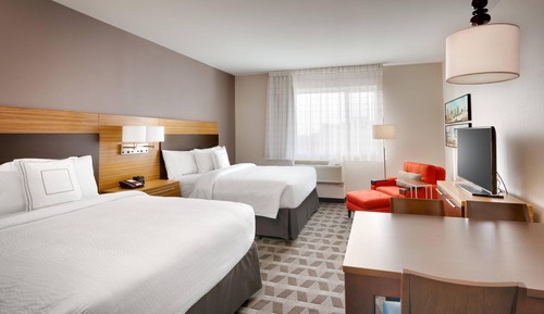 Studio, 2 Queen Beds (Hearing Accessible)