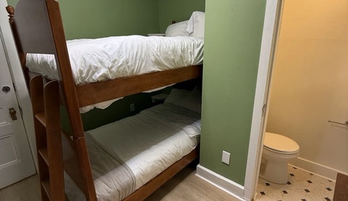 Twin Bunk Room, Half Bath