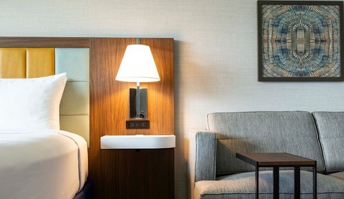 Room, 1 King Bed with Sofa bed, Refrigerator & Microwave, Ocean View