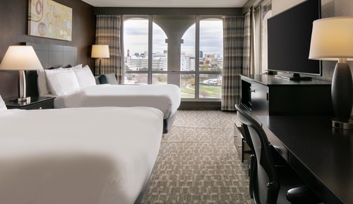 Room, 2 Double Beds, Balcony