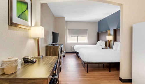 Standard Studio, 2 Double Beds, Non Smoking, Refrigerator & Microwave
