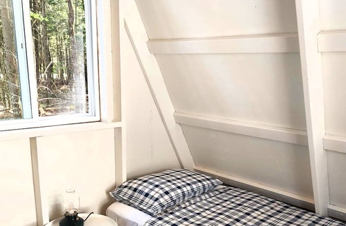 Mariaville Cabin | Glamping Downeast - Acadia 4 - Tiny House A frame secluded deep in the woods