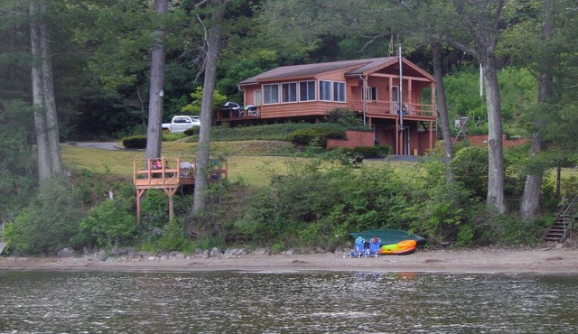 Escape to the Lake and Relax on the Private Beach