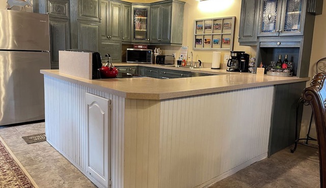 spacious home, big yard with fire & horseshoe pit, close to ATV & hiking trails